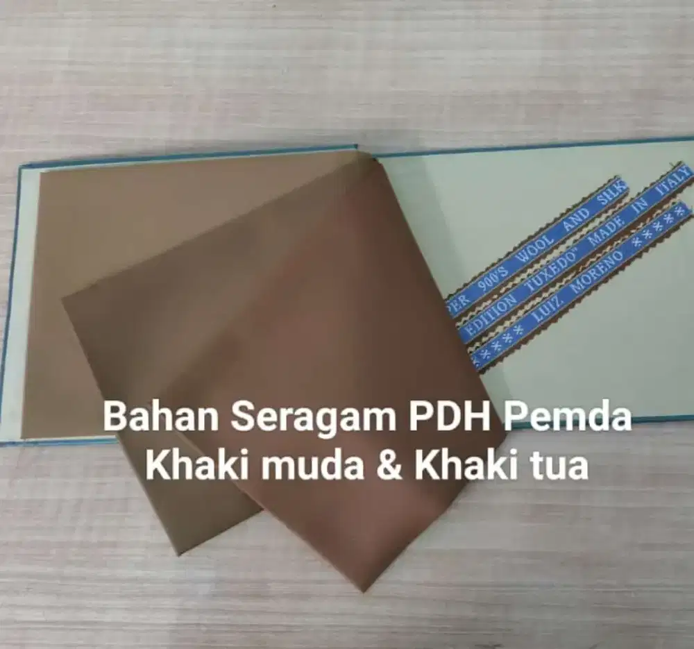 Bahan Seragam Pemda dari TR katun woll