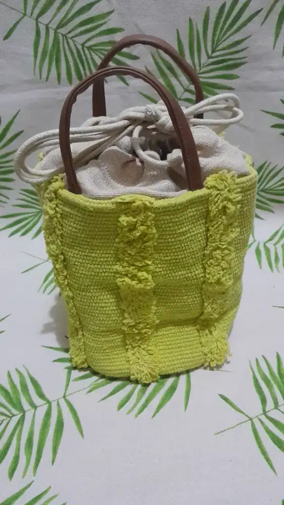 Tas serut bucket bag Lilas Campbell original