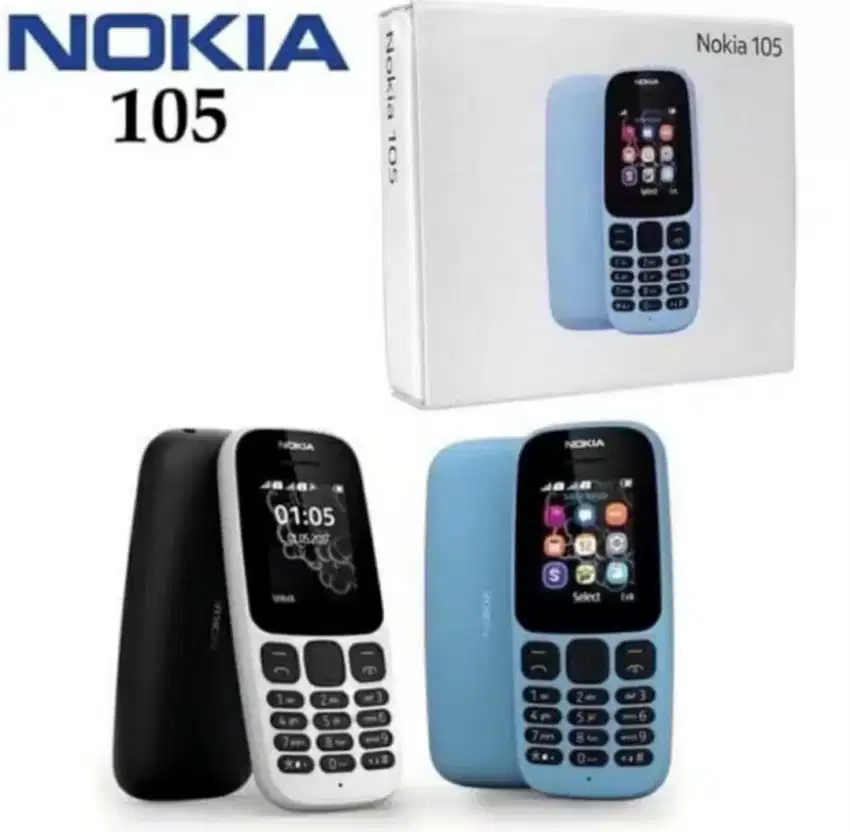 Handphone HP Nokia 105 new reborn dual simcard