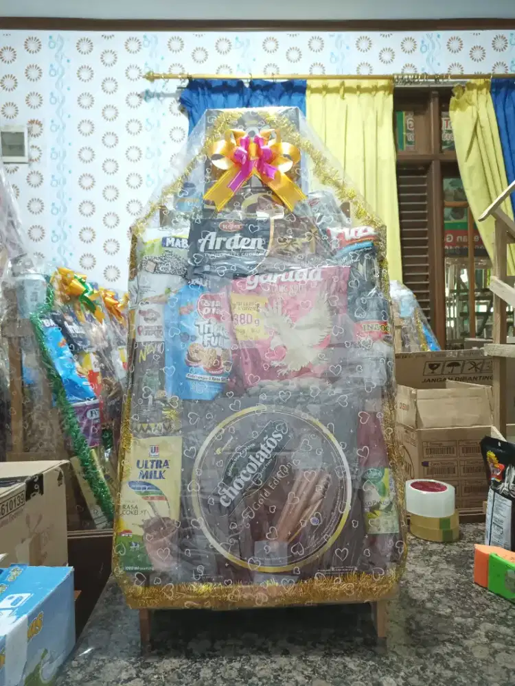 Parcel Hampers Lebaran Natal Imlek Murah unik kekinian Besar