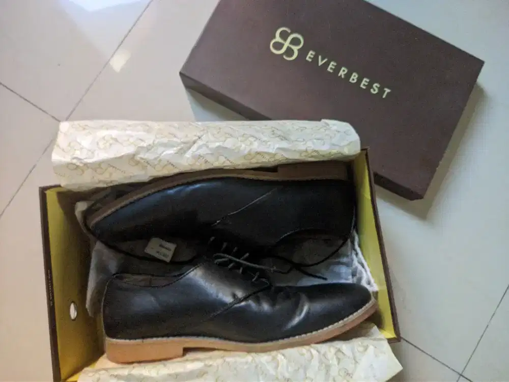 Sepatu Pantofel Everbest Reagan + Bonus
