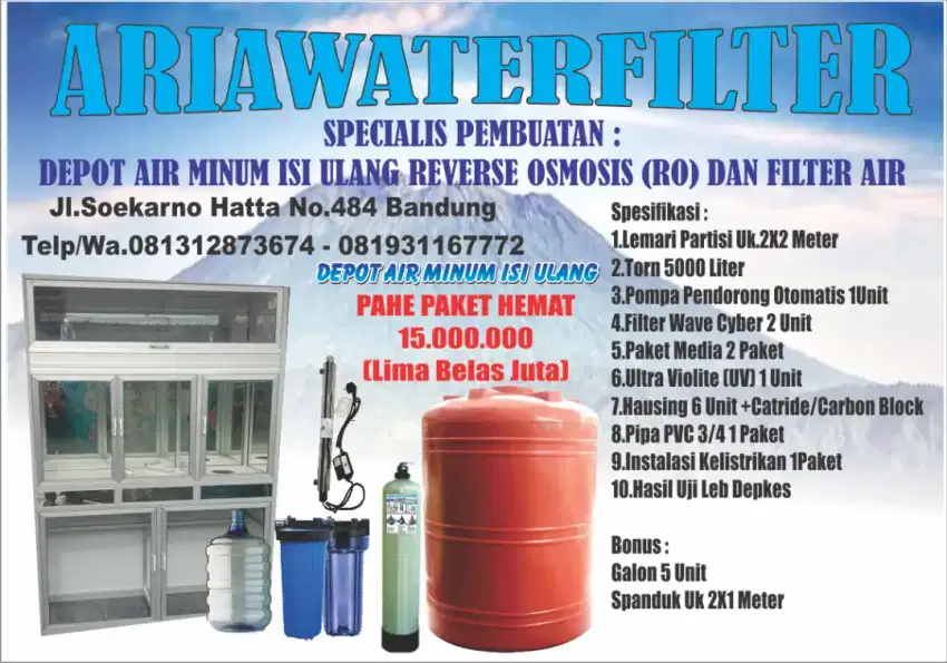 Depot Air Minum Isi Ulang Mineral