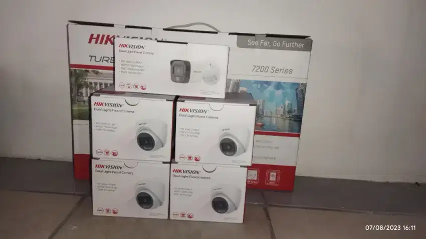 Paket Pemasangan cctv bergaransi HIKVISION, HILOOK, DAHUA