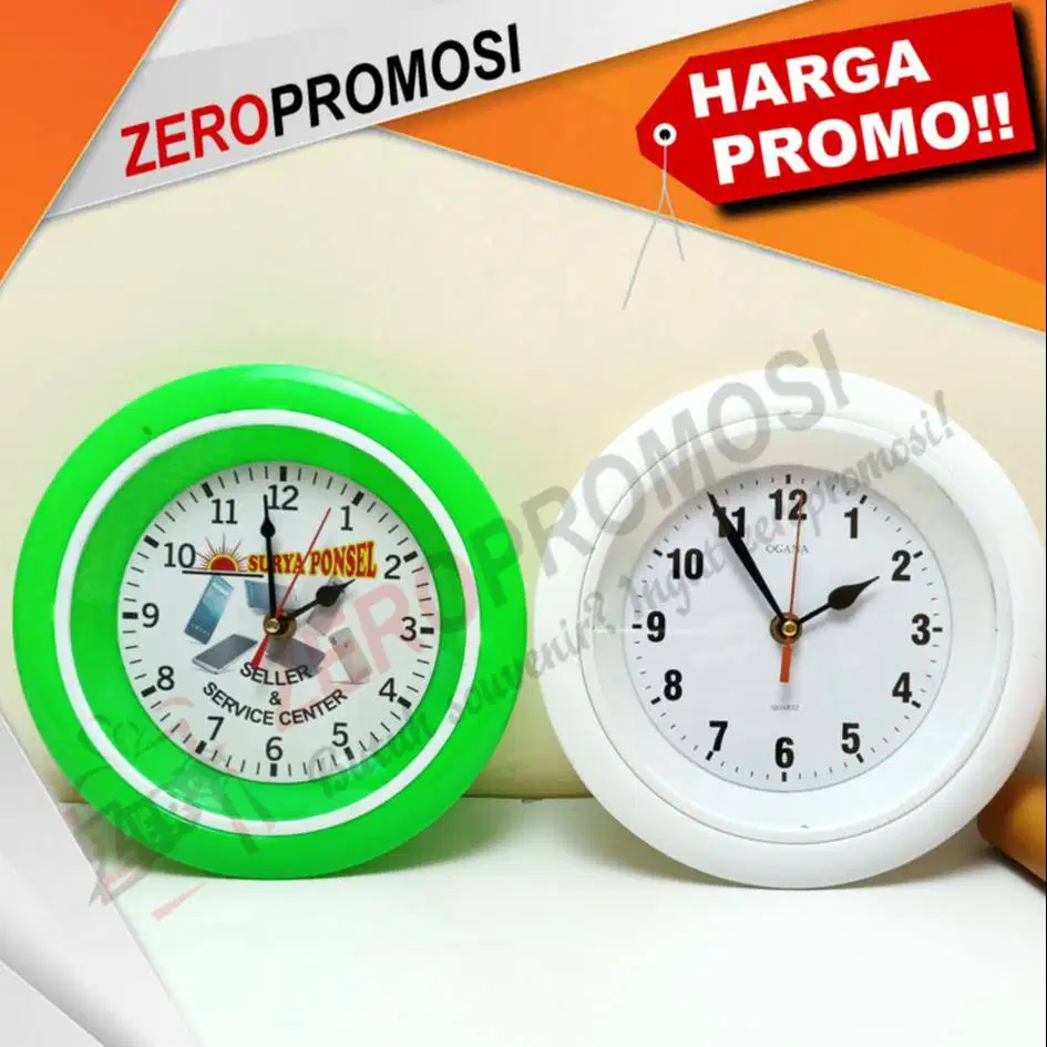 Produksi Jam Dinding Multifungsi Ogana Tipe 8866 Dengan Cetak Logo