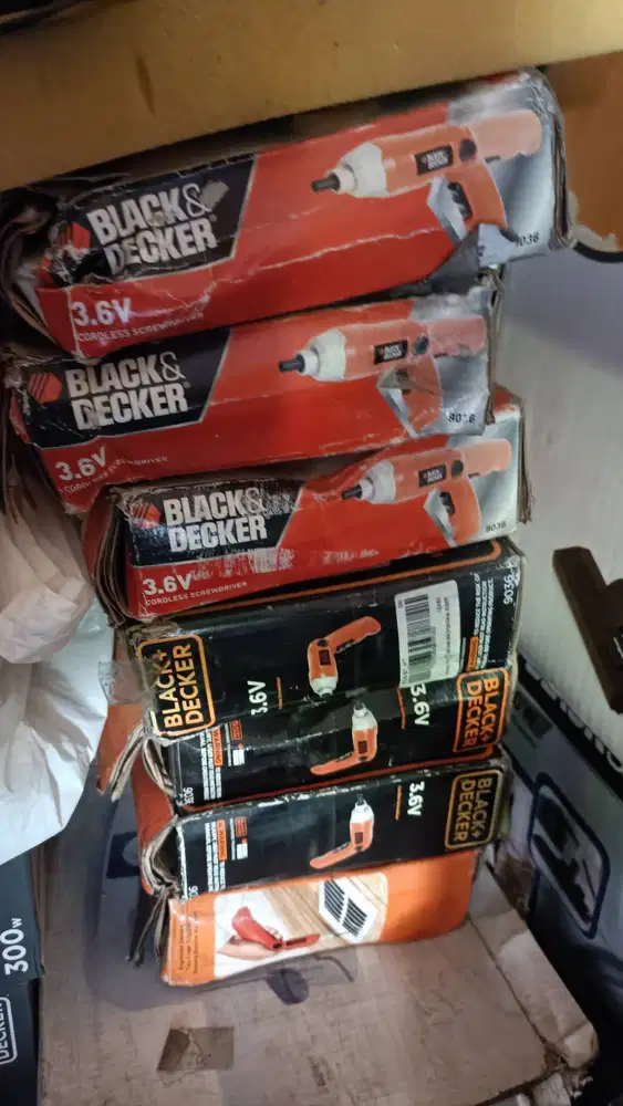 Black Decker Cordless Screwdriver Super Compact
