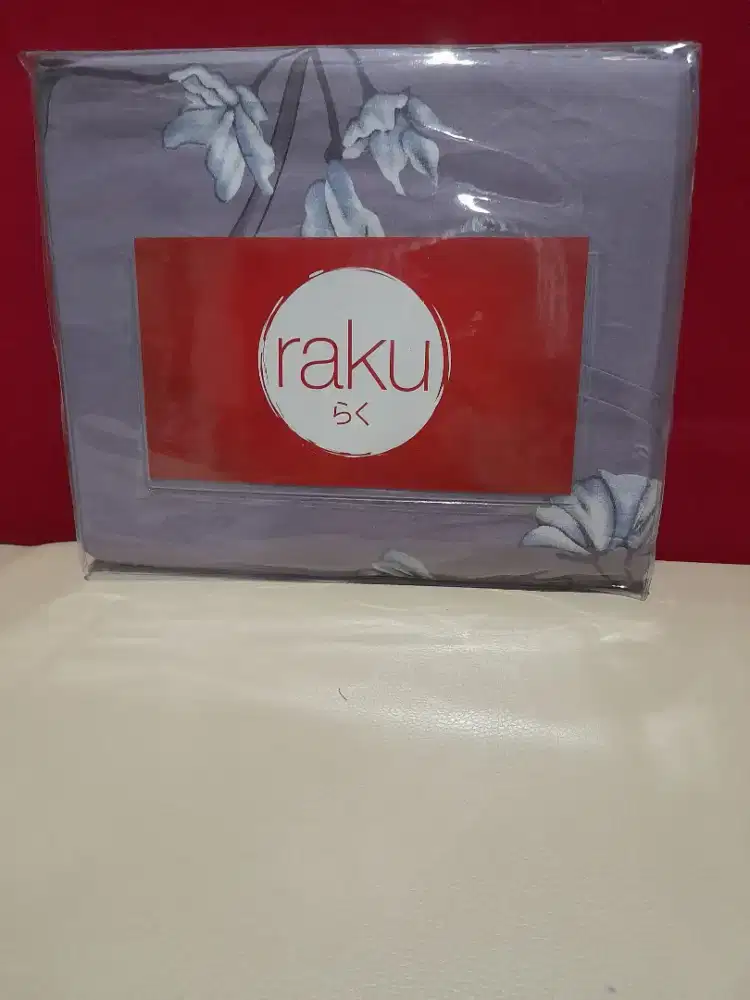 Jual Seprai Merek Raku 200 x 200 cm Single Katun Fitted - Ungu