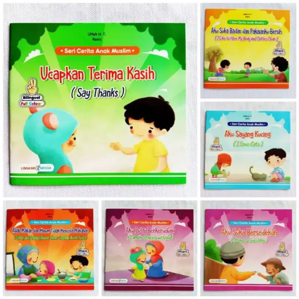 Buku cerita anak seri Anak Muslim