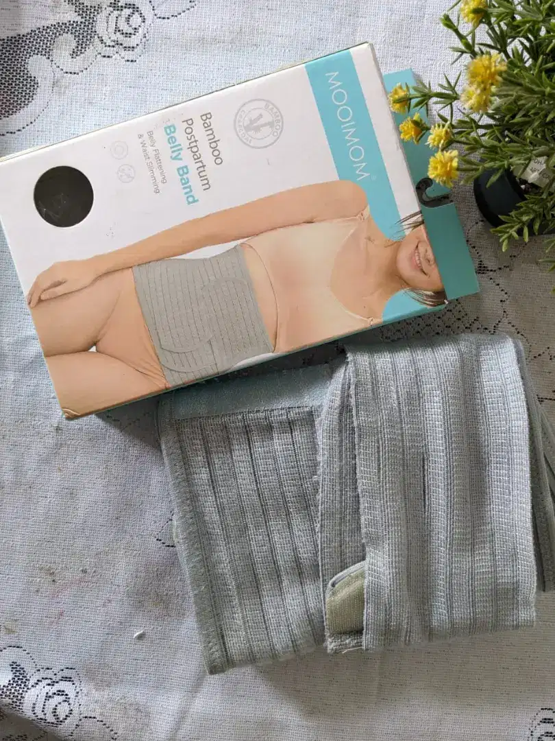 MOOIMOM Bamboo Postpartum Belly Band - Korset Pelangsing Melahirkan