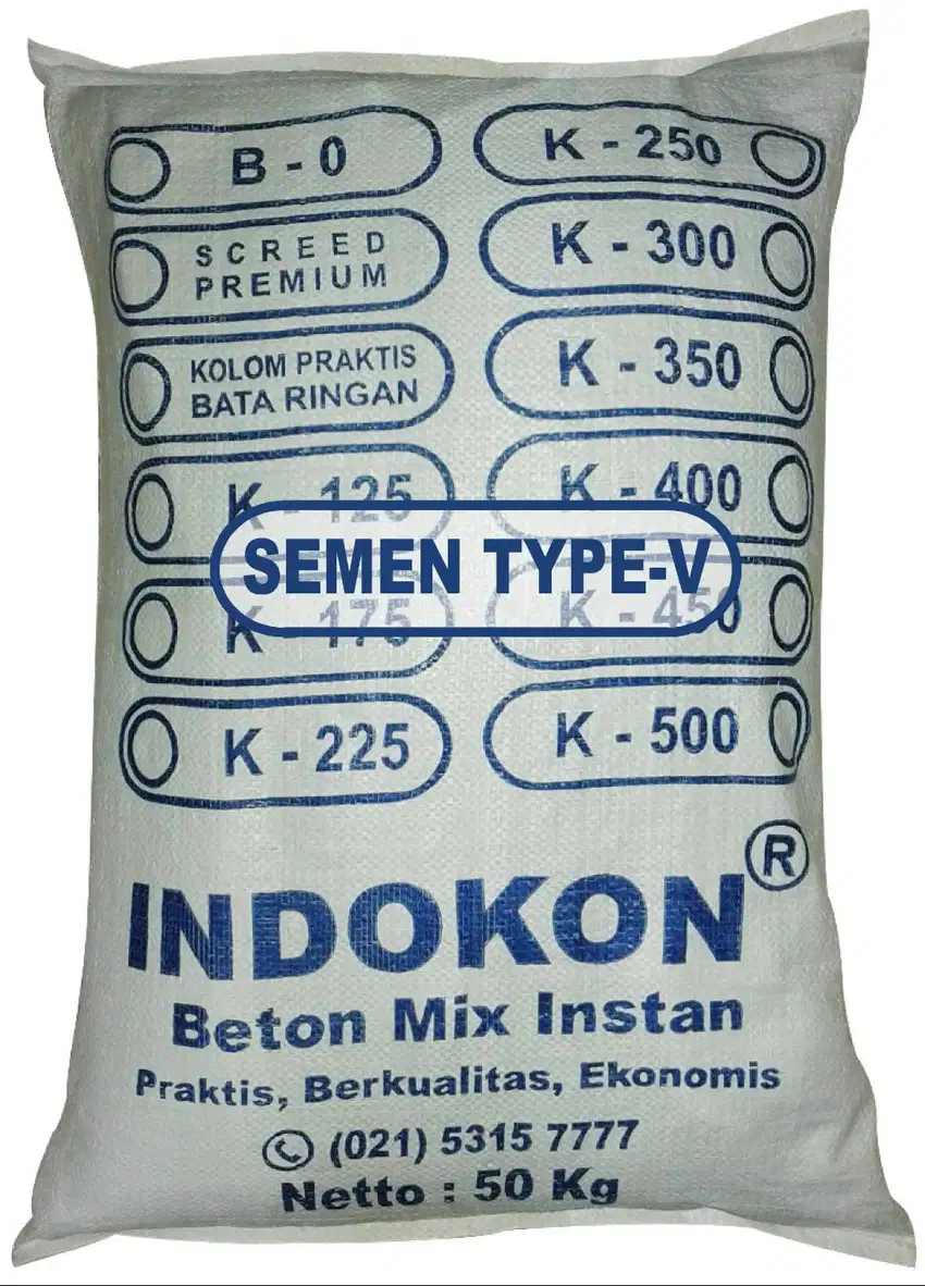 Beton INstan Semen Type 5 Instan INDOKON
