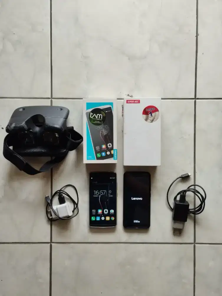 Lenovo S5 4/64 dan Lenovo Vibe K4 Note 3/16 VR Fullset Black