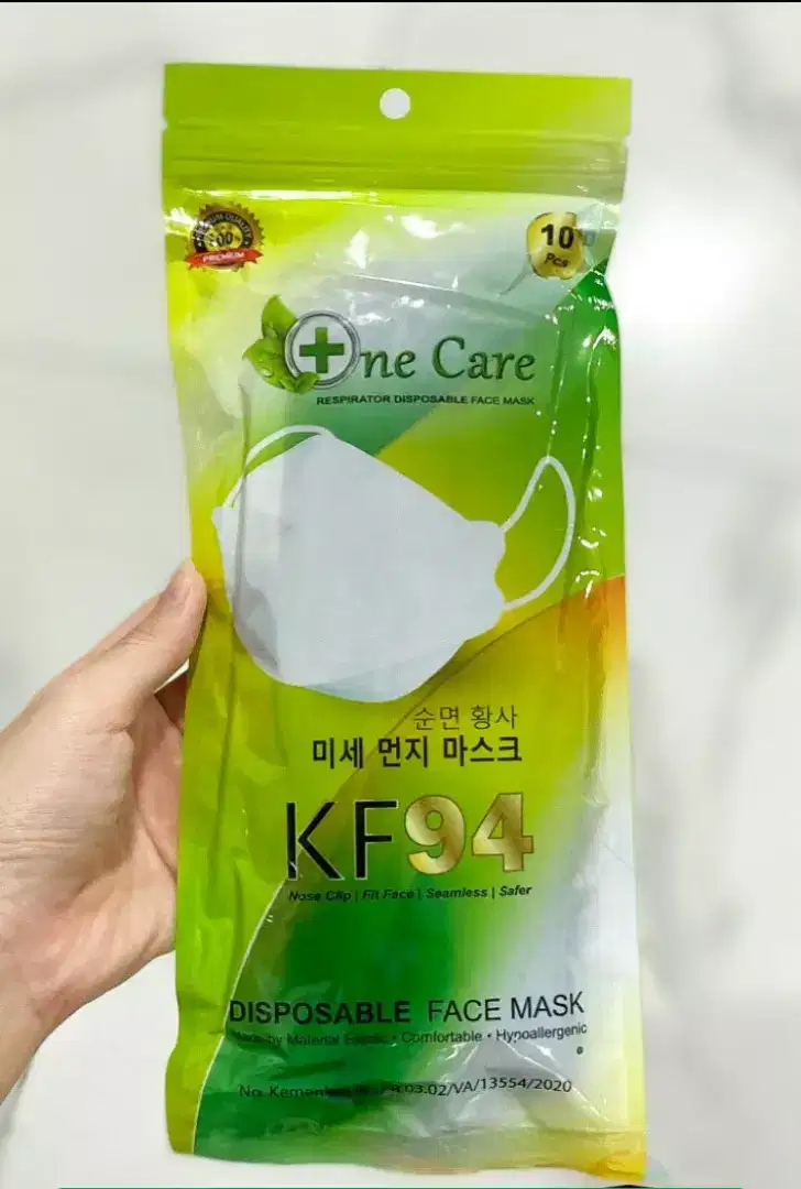 Masker KF94 3 Ply Isi 10 Pcs