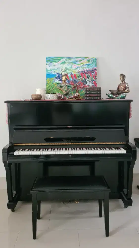 JUAL PIANO KLASIK EROPA MUSENHEIM SECOND PRELOVED BAGUS UNTUK AKUSTIK
