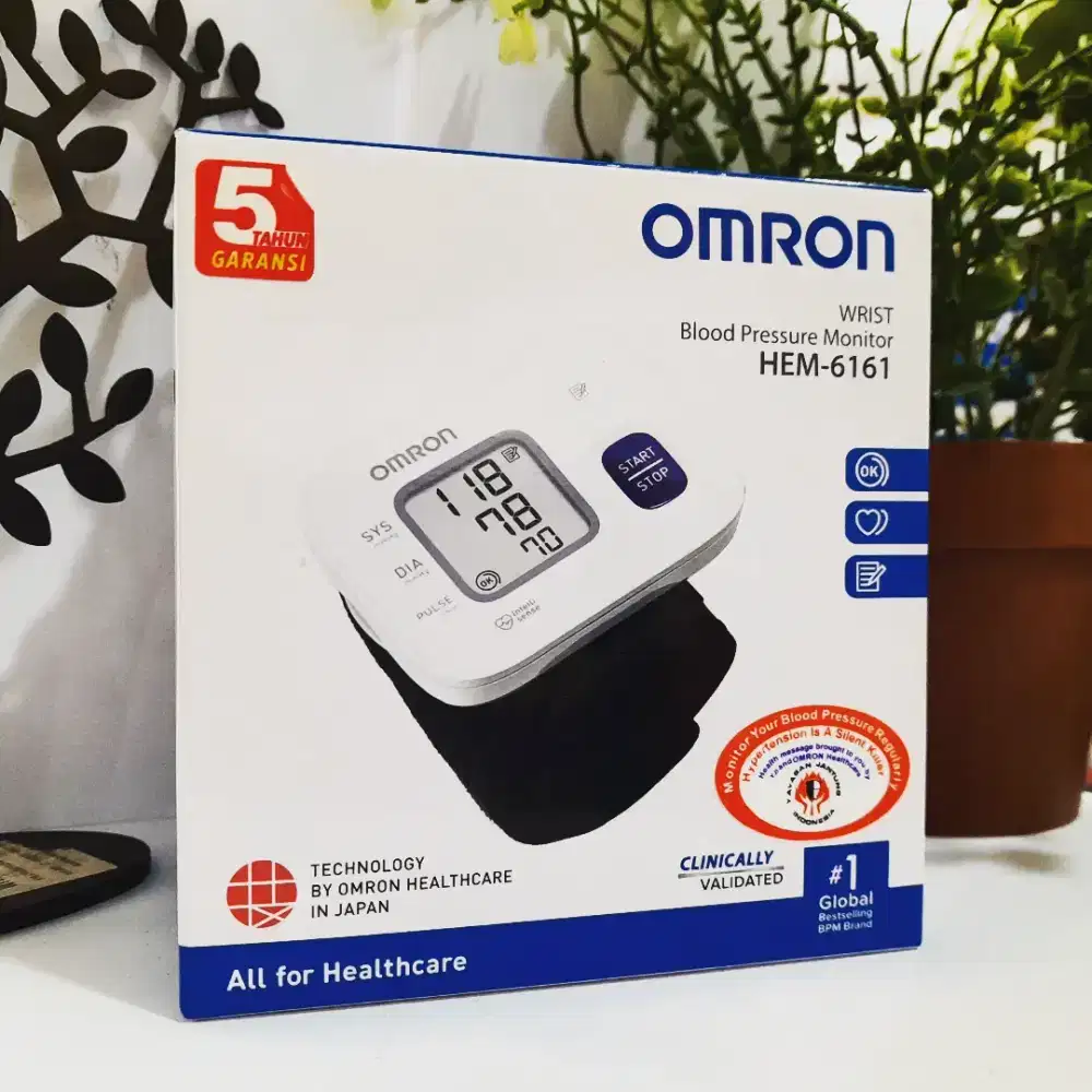 Tensi digital Omron pergelangan tangan