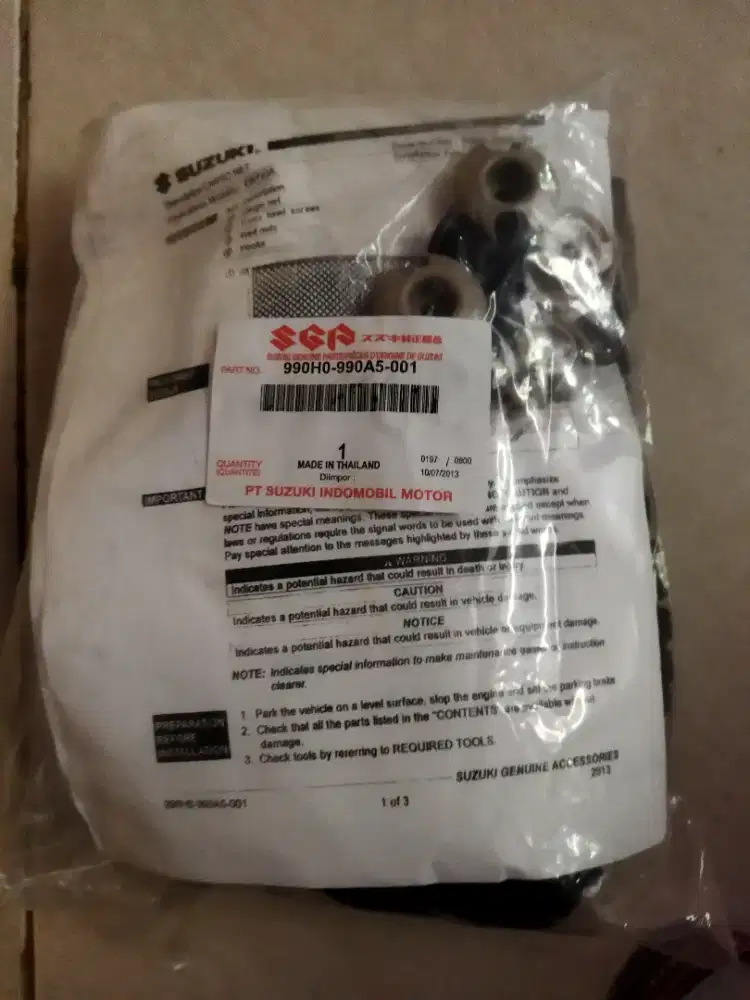 Jaring Bagasi Suzuki Ori