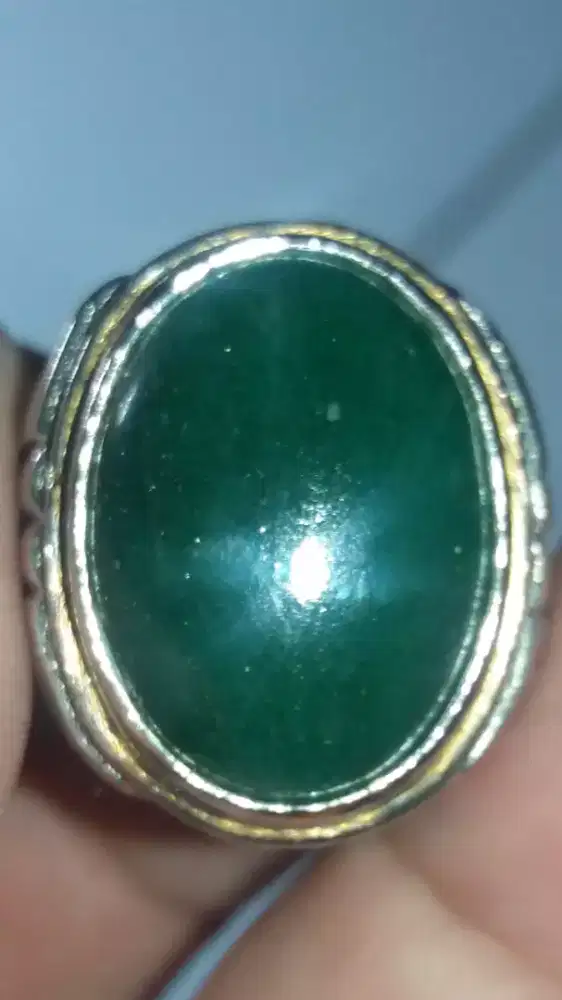 Jual Batu Cincin Green Ohen Garut Keren Good Condition