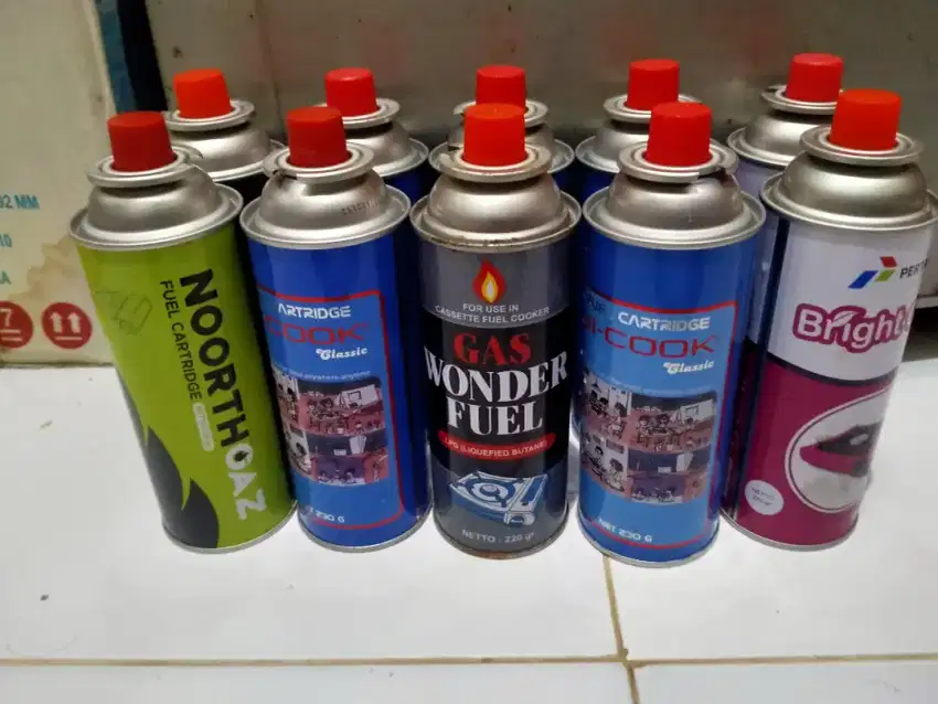 Gas kompor portabel Refill