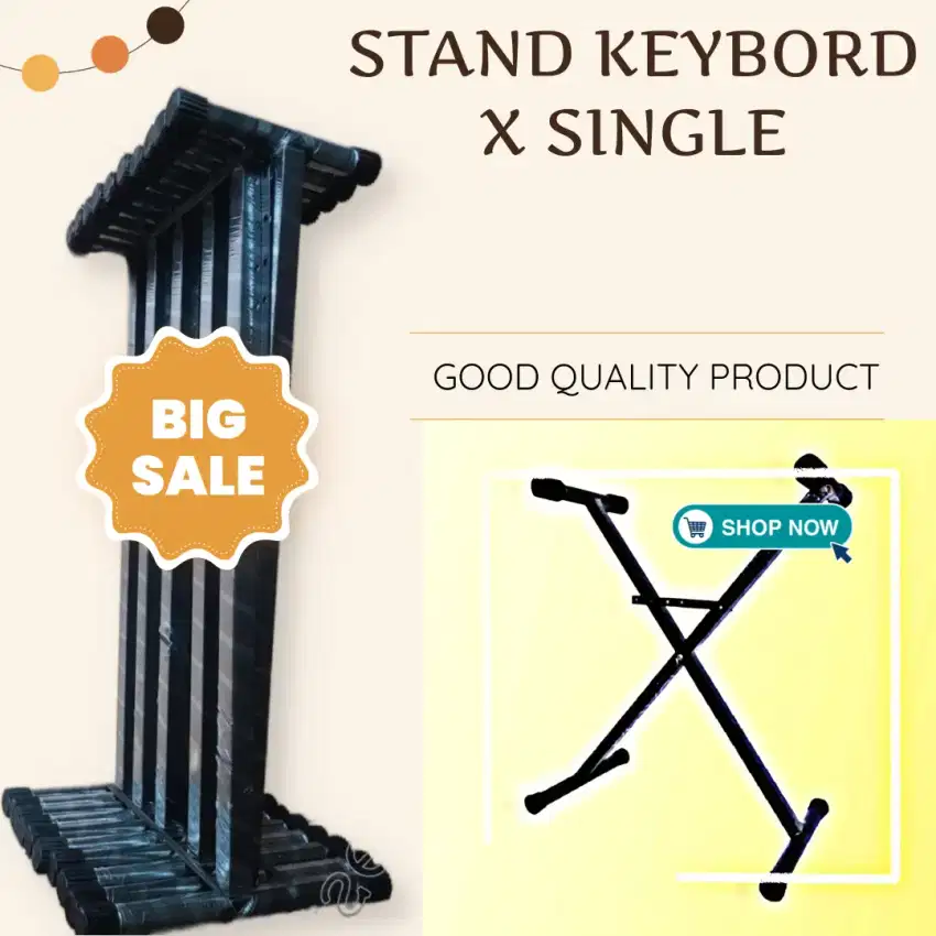 STAND KEYBOARD X SINGLE