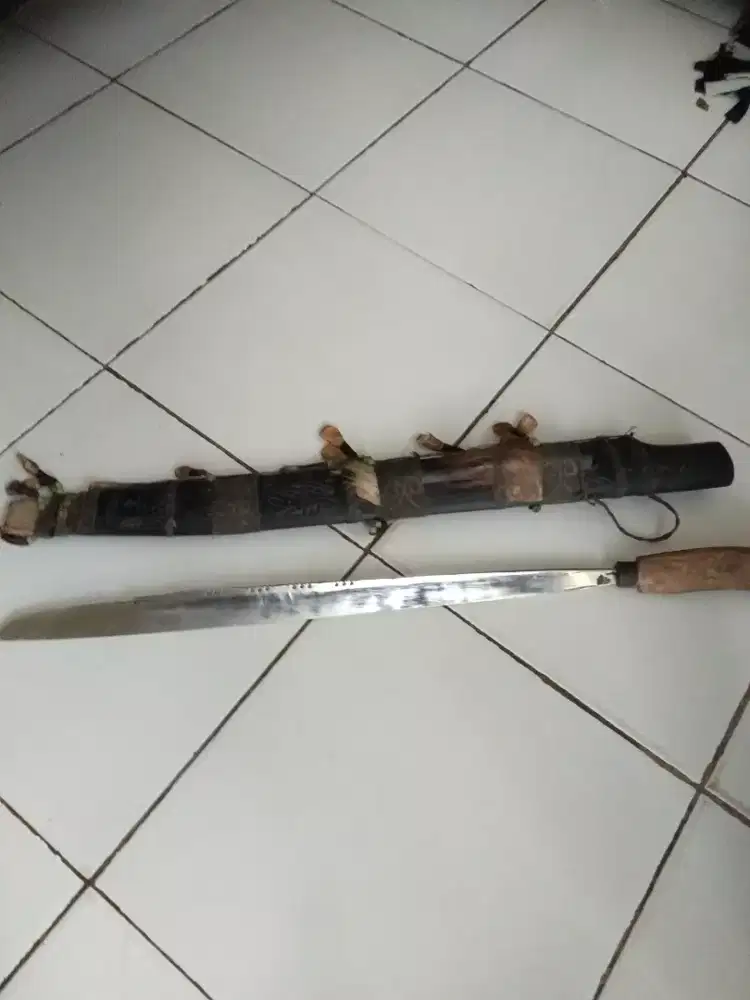 Mandau Kalimantan ll Mandau Khas Borneo ll Parang Mandau Kalimantan ll