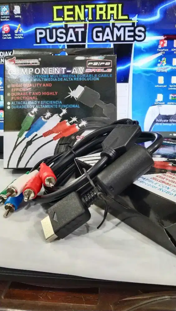 KABEL COMPONEN PS²&PS³