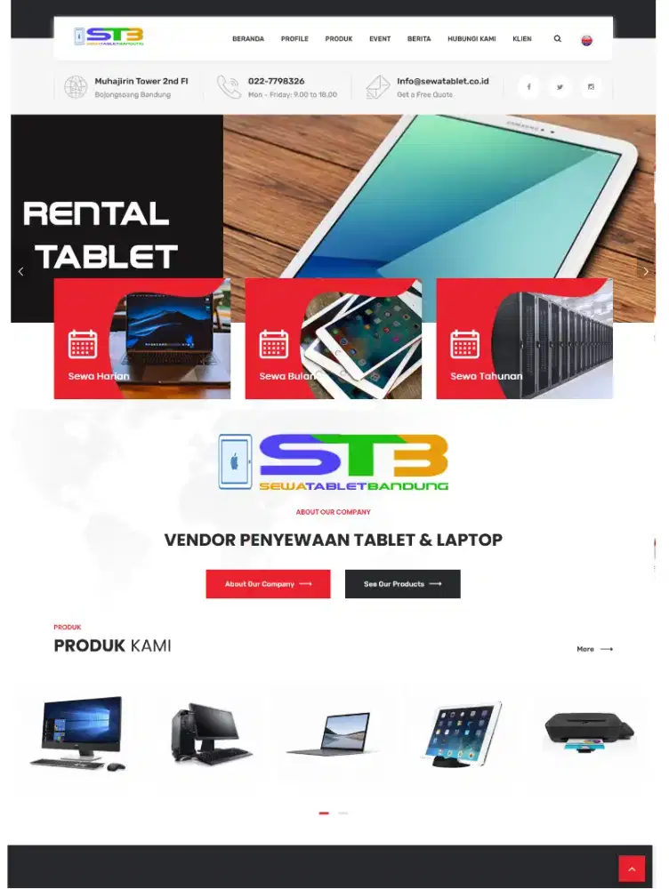 Website Murah company profile