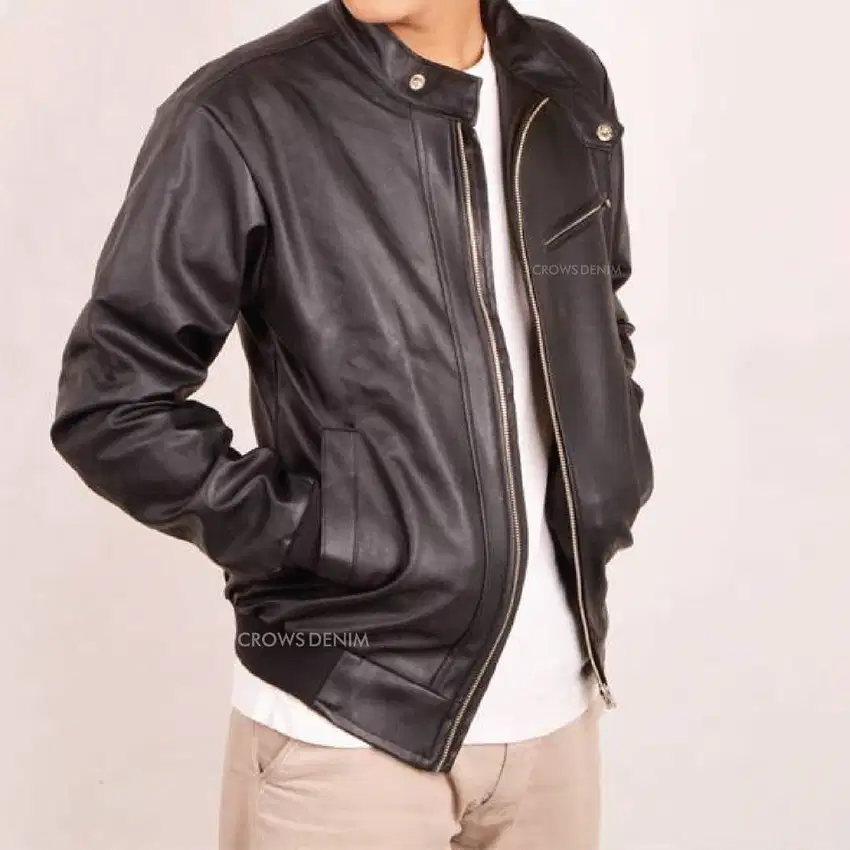 Jaket Kulit | Jaket Kulit Pria | Jaket Kulit Ferrary Warna Coklat