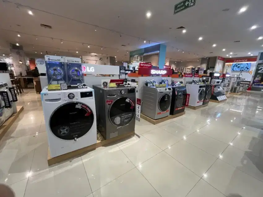 Kredit/Cash Mesin cuci 1 tabung dan 2 tabung All merk