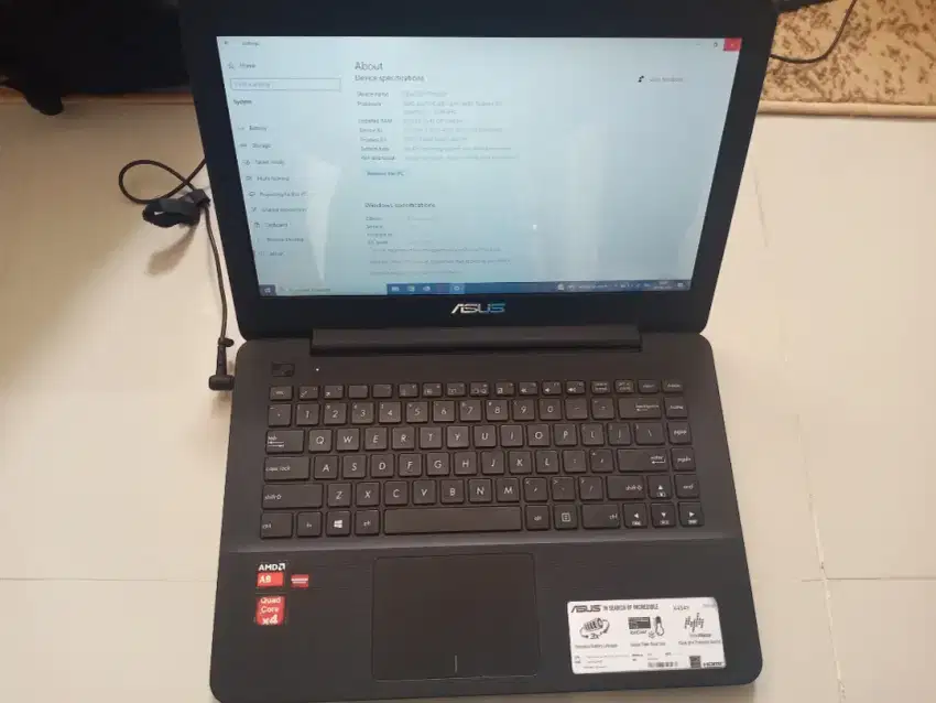 Asus Ideapad AMD A8 Original