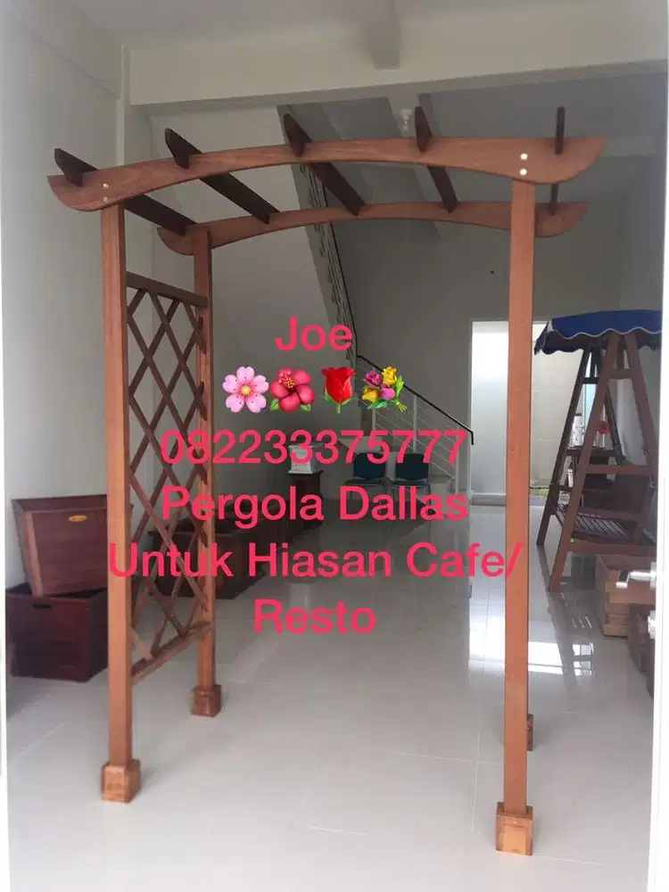 Hiasan Pintu Masuk Cafe/Resto
