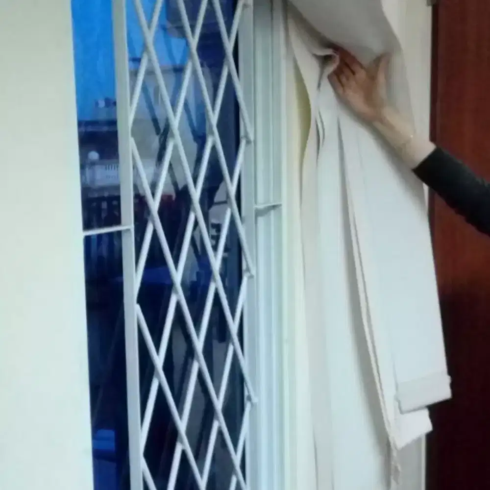 Tralis jendela berbahan besi