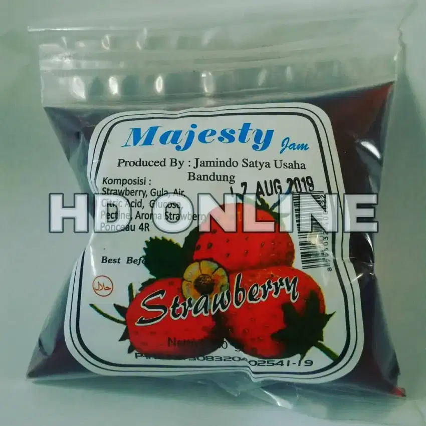 Selai strawberry Majesty 24x200g