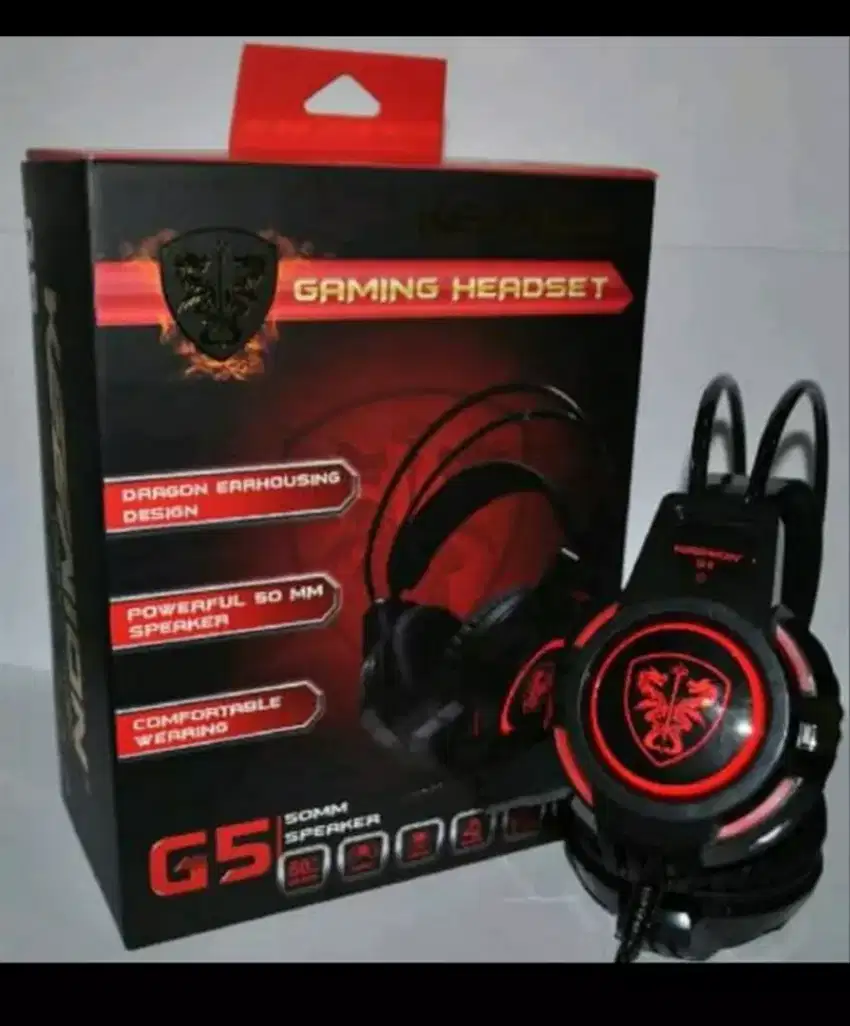 Headset Gaming Kenion G5 kondisi baru