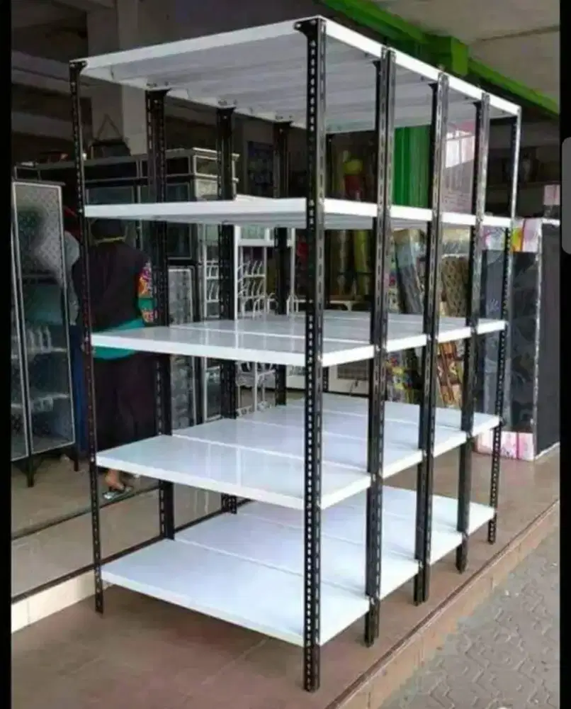 Rak besi 5 susun tebal