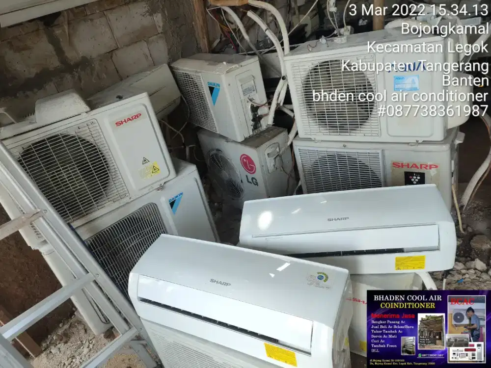 AC bekas dan baru