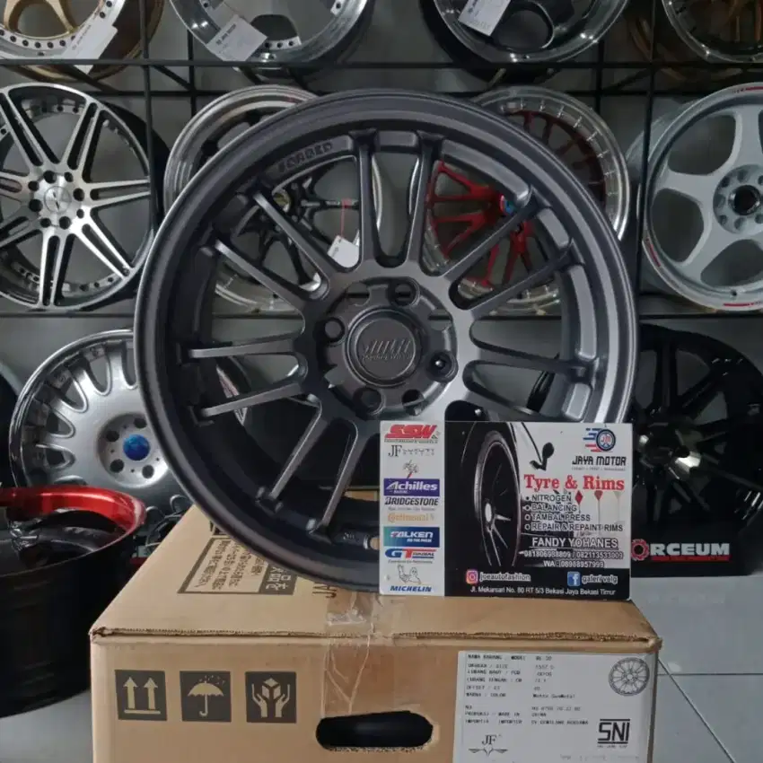Velg jf ff re30 r15 4x100 lbr7 et40