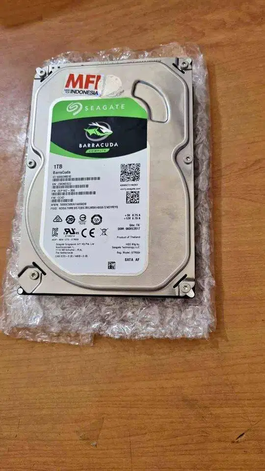 hardisk internal 1tb cctv cpu pc dvr komputer garansi normal sentinel