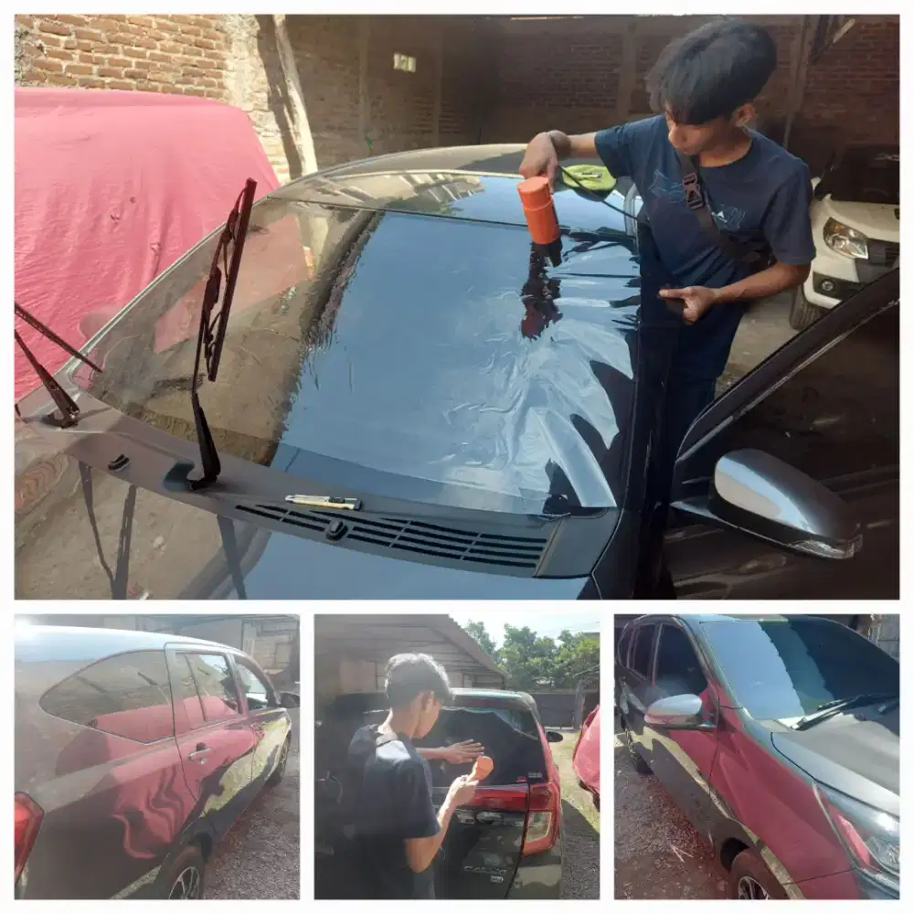 kaca film hitam menambah privasi mobil