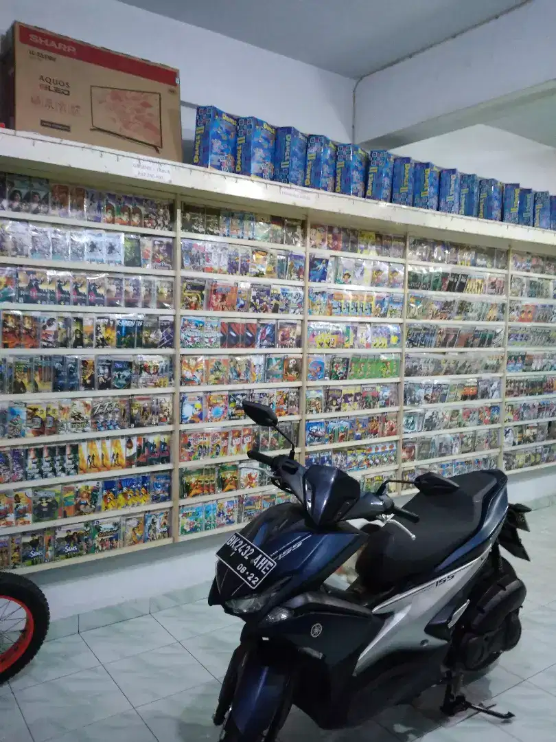 Rak Sungkai untuk kaset CD dan DVD
