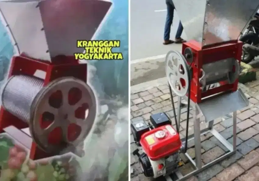 (KRANGGAN TEKNIK)pulper alat kupas mengupas kulit kopi basah