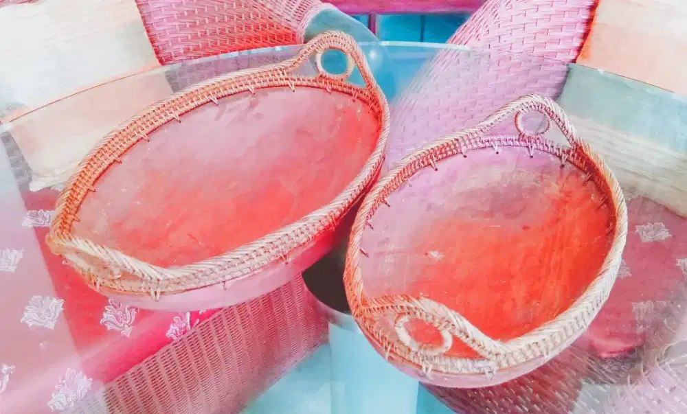 Wadah dari kayu/Mangkok kayu(Borongan)