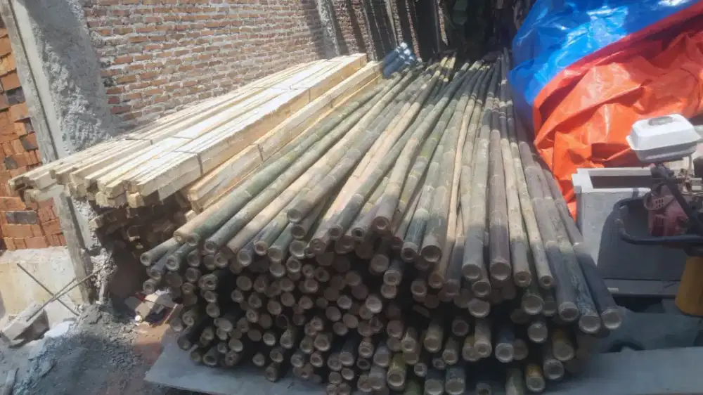 Jual bambu kaso triplek balok