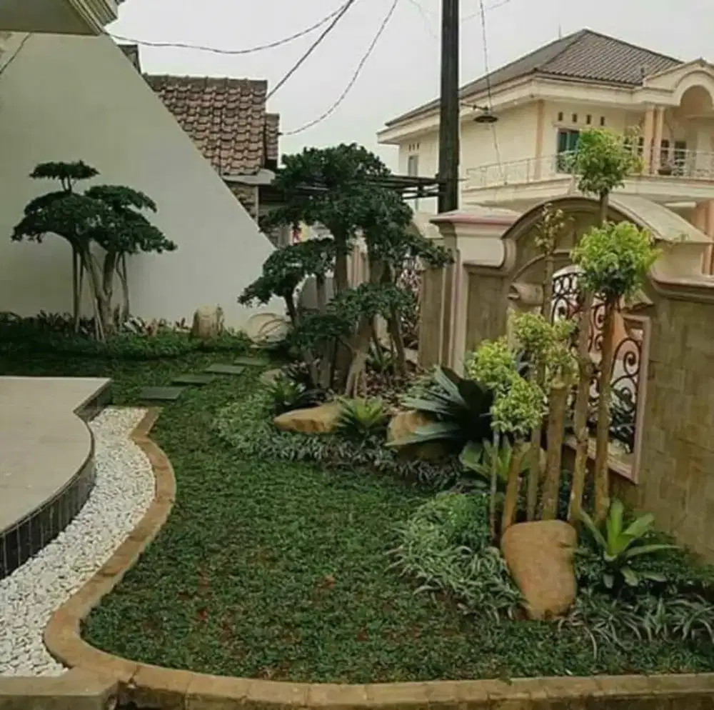 Taman rumah indoor minimalis