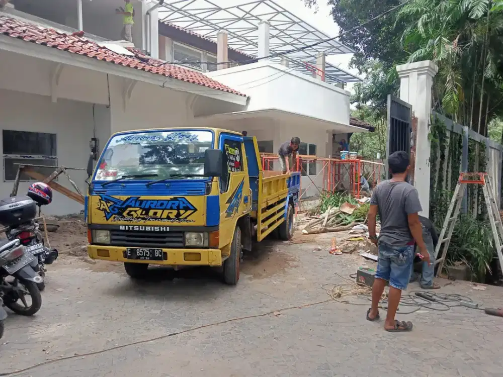 Buang puing di jakarta selatan