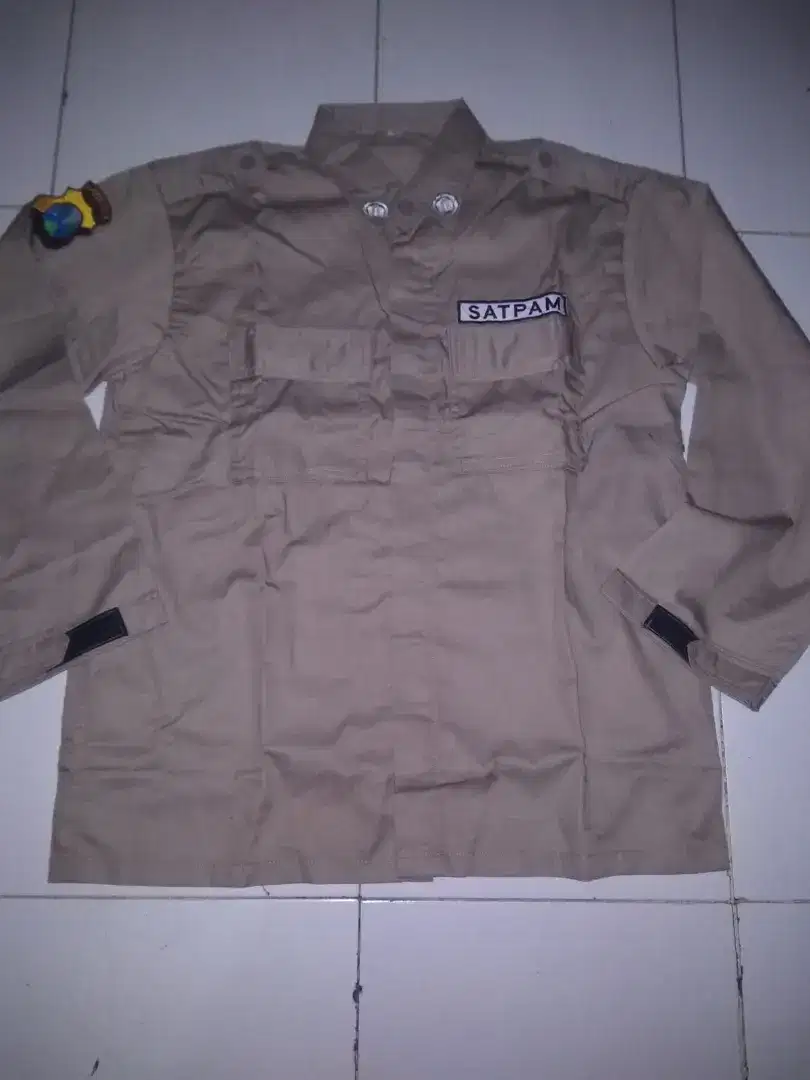 Seragam Security Coklat