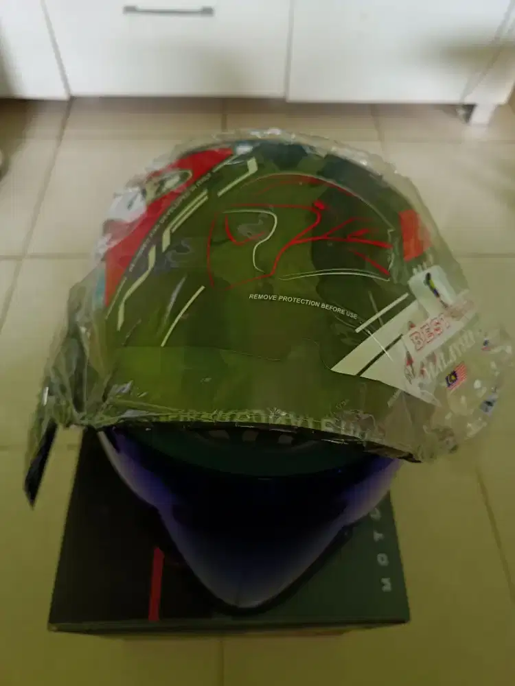 Visor ONLY ORI Copotan KYT NFJ Warna Bening atau CLEAR Hanya VISOR