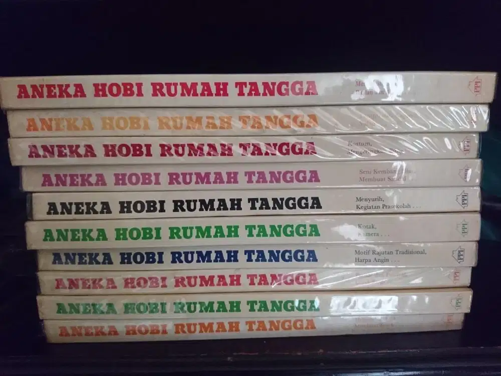 buku lawas/buku aneka hobi rumah tangga