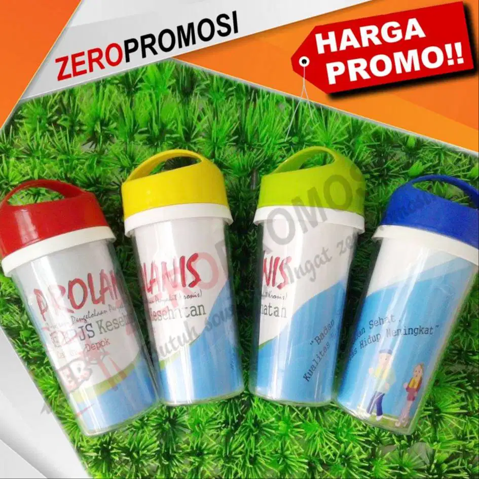 Tumbler Insert Paper Custom Untuk Souvenir, Ulang Tahun Dan Promo