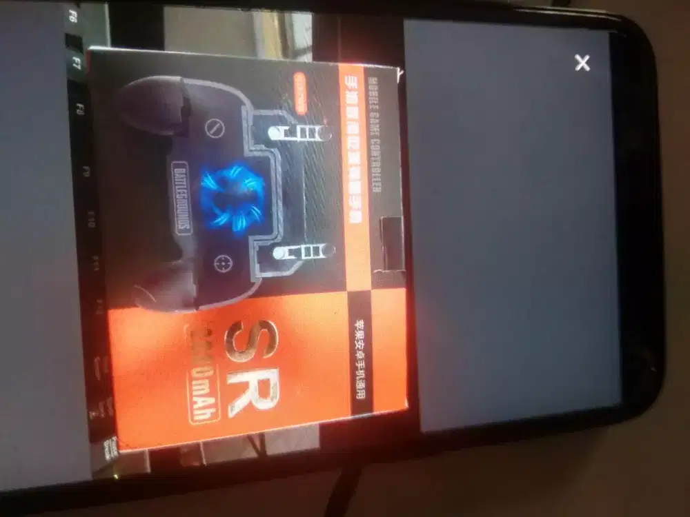 Gamepad game pad joystick L1R1 PUBG cooling fan usb