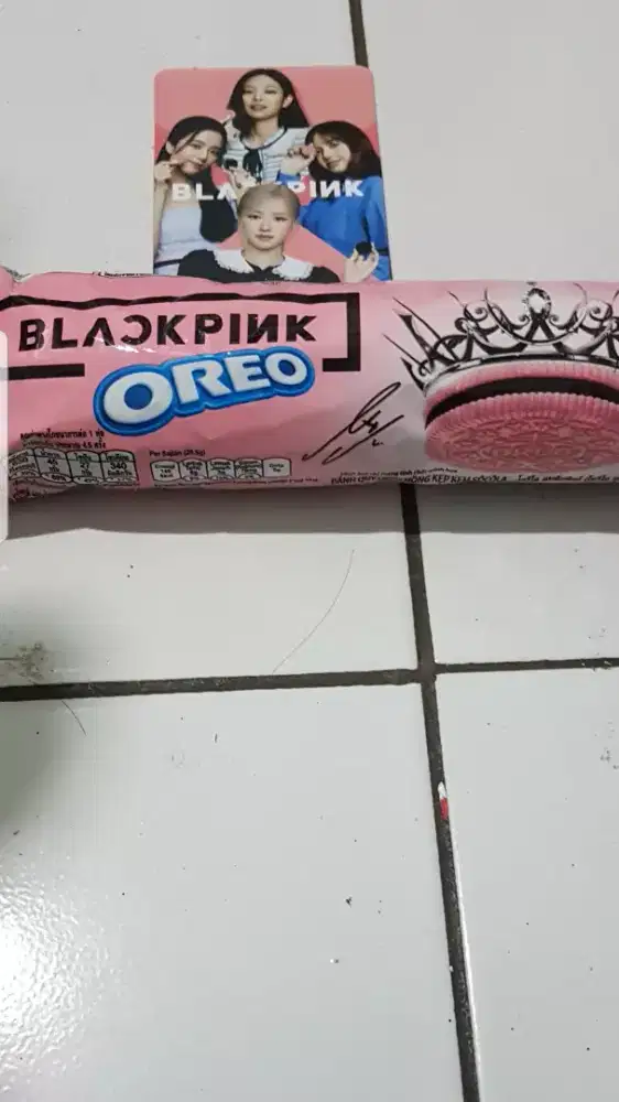 oreo blackpink biskuit makanan bts korea limited original