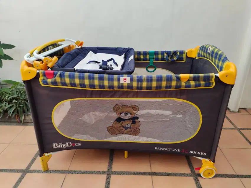 Baby Box BabyDoes Benneton XL Rocker BLUE Bagus Murah