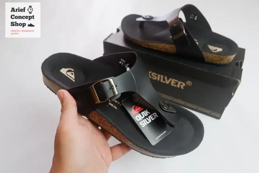 Sandal Quiksilver harga Grosir BARU Bisa COD Fashion Pria